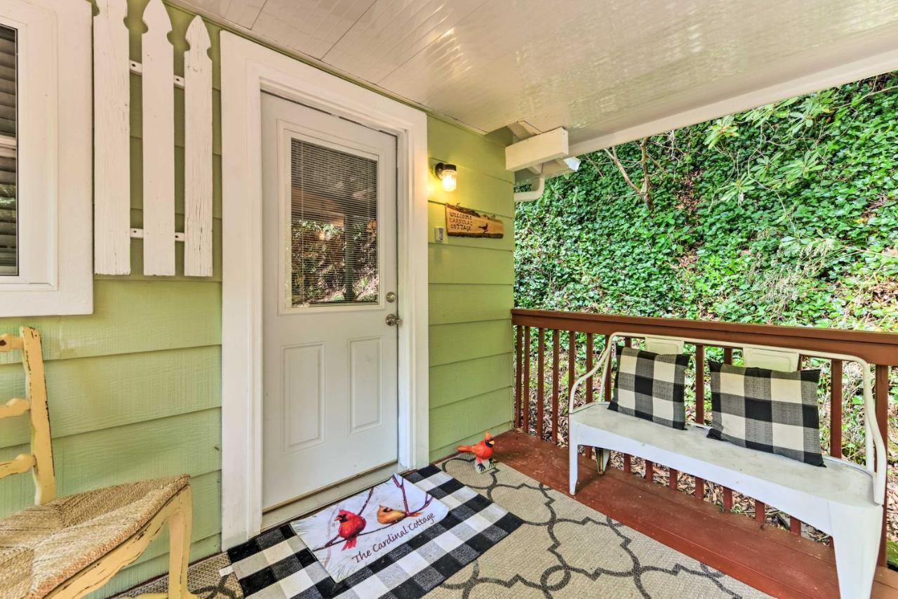 Tranquil Creekside Cottage With Deck And Lanai Franklin Eksteriør billede