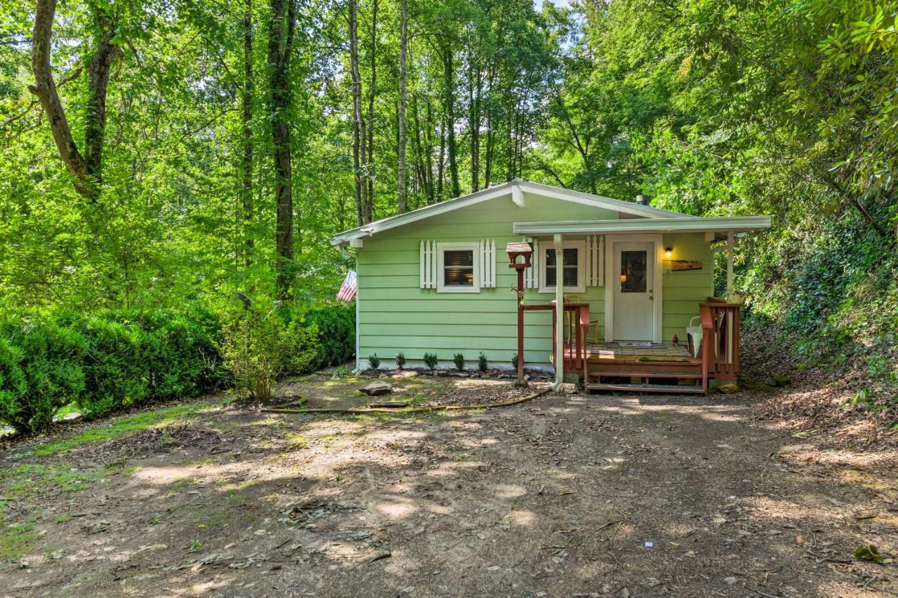 Tranquil Creekside Cottage With Deck And Lanai Franklin Eksteriør billede